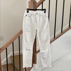 KanCan Classic White Straight Leg Jeans -  Free Shipping!